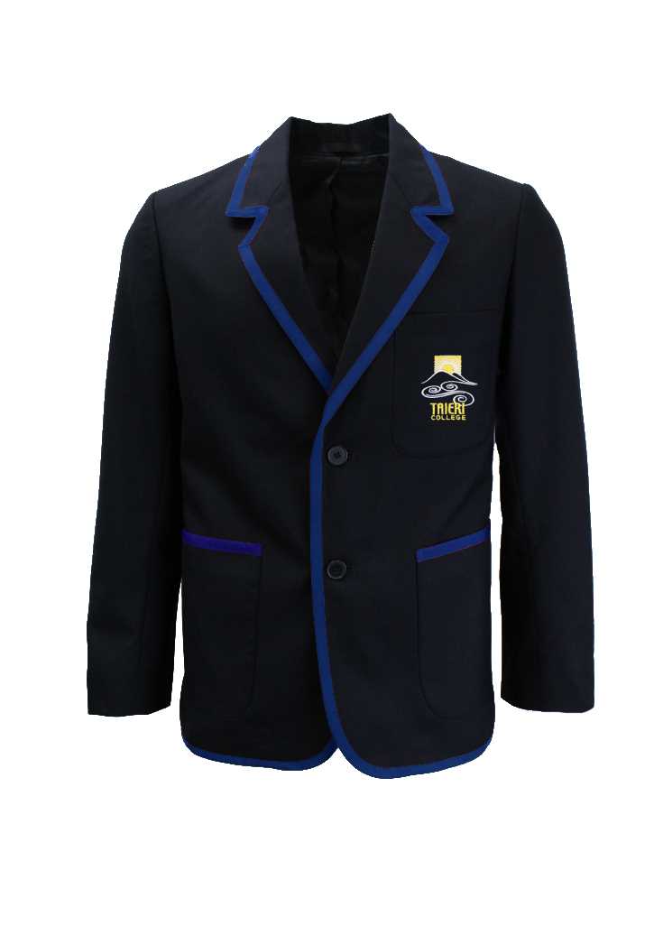 Taieri College Boys Blazer Navy/Blue Braid